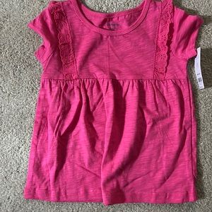 Carter’s Girls 3T short sleeved pink top